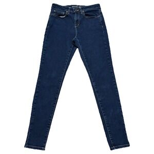 Michael Kors Womens Jeans Izzy Skinny Blue Denim Dark Wash Mid Rise 6